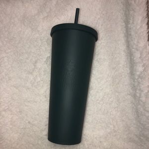 Starbucks rare matte green tumbler cup